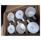 GBHOME 12 OZ Off White Coffee Mugs, Ceramic Bulk Coffee Mugs with Large Handle for Man, Woman, Light Weight Coffee Mugs Set of 6 for LatteCappuccinoCocoaMilk, Dishwasher and Microwave Safe