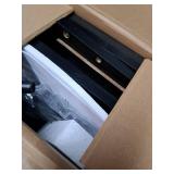 RUSTOWN Farmhouse Rustic Medicine Cabinet with Two Barn Door,Wood Wall Mounted Storage Cabinet with Adjustable Shelf and Towel Bar, 3-Tier Cabinet for Bathroom, Living Room(Black)