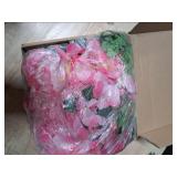 WONICE Artificial Wisteria Hanging Flowers Fake Wisteria Flower Garland Silk Vines Rattan Decor for Home Wedding Arch Wall Garden Greenery Bedroom Outdoor Office Party Decoration (12, Dark Pink)