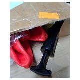 Hiboom 10 Pcs Kickball Set Includes 10 Inches Dodgeball Playground Balls 5 Rubber Throw Down Bases Needles and Ball Pump for Boys Girls Adults Backyard Game Camps Picnic Schoolyard Summer(Green)