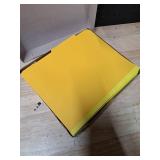 Universal Pressboard Classification Folders, Letter, Six-Section, Yellow, 10Box (10304)