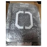 Sorgion 2-in-1 bread slicer and storage box with handle - plastic bread boxes for fresh keeping food storage containers with lids airtight for cake buns,White