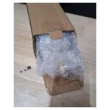 White Liquid Soap Dispenser with Golden Pump for Bathroom,Kitchen Refillable Dispenser,Countertop Lotion Ceramics Hand Dispenser 420ml (Cylindrical White Bottle)