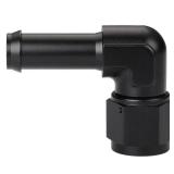 Podavelle 10AN Female to 58 Barb 90 Degree Hose Fitting Adapter Swivel Aluminum Black
