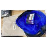 ATAYOU 6Pcs Short Blue Wig with Accessories for Women Halloween Cosplay costume