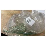 Teenyyou 2 Pcs Amber Glass Tulip Lamp Shades Small Flower Art Sconce Shade E26 Base 1.65\ Top x 4.45\in Dia. x 4.33\in H Mini Lampshades Replacement for Table Chandelier Decor Vanity Pendant Light Cov