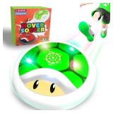 Glückpa Boys Toys Gifts, Hover Soccer Ball with LED Lights, Indoor Soccer Toys Games, Turtle Shell Toys for Kids Ages 3-12, Kids Boys Christmas Birthday Gifts, Air Floating Ball