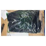 Womenfts Plus Size Maxi Dress Elegant V-Neck Ruffle Sleeves Bodycon Mermaid Dresses Evening Gown Black XL