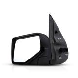 For Ford Explorer 2006 07 08 09 2010 Door Mirror Driver Side | Power | Non-Heated | Chrome | wPuddle Light | Replacement For FO1320417 | 6L2Z-17683-DAA, 6L2Z-17D743-BA