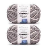 Bernat Blanket Extra Chunky Chenile Acrylic Yarn - (Pack of 2)