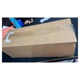 240323002 Refrigerator Door Bin Shelf Compatible with Frigidaire or Electrolux, Bottom 2 Shelves on Refrigerator Side, Clear, Double Unit, Replaces PS429725, AP2115742