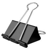 50 Pack Extra Large Binder Clips 2.4 Inch, Upgrade Large Binder Clips Big Paper Clips Clamps for Office and Home Supplies, Black