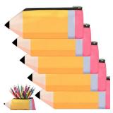 KERINGO 12 PCS Back to School Gifts Teacher Appreciation Gifts Set Pencil Case Kawai Pouch Portable Pencil Bag with Zipper Cute Pen Pouch Bag for Stationery Organizer Office Supplies