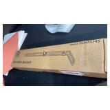 HCMOUNTING Soundbar Mount Bracket, Sound Bar Mounts Under TV or Above TV Fits Most Sound Bars Up to 20 Lbs, Soundbar TV Mount with 180° Adjustable Extension Plates and L-Shaped Hooks