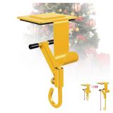 No-Drill Fireplace Stocking and Garland Hanger for Mantel 2-in-1 Adjustable Heavy Duty Christmas Hooks, Tool-Free Clip-On Design Holds Stockings Garland Securely for Indoor Outdoor Decor (3-gold)