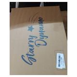 Starry Dynamo 60-Inch Huntsman High-Pile Faux Fur Christmas Tree Skirt with Hidden Slide Clasp Closure and Durable Microfiber Backing, Ivory