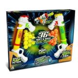 Lanard Toys Ballist-X Pump X-4 Blast Ball Blaster 2-piece Set, Multi