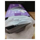 C CUSHION LAB Patented Pressure Relief Seat Cushion for Long Sitting Hours on OfficeHome Chair, Car, Wheelchair - Extra-Dense Memory Foam for Hip, Tailbone, Coccyx, Sciatica - Light Grey