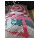 KSIIA Washable Dog Bed Deluxe Plush Dog Crate Beds Comfy Kennel Pad Anti-Slip Pet Sleeping Mat for Large, Jumbo, Medium, Small Dogs Breeds, 29\ x 21\in, Pinkin