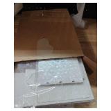 Weysat 6 Pieces Large Christmas Village Set Christmas Wooden Houses with LED for Crafts Xmas Town Large Wooden Village Buildings for Crafts Xmas Decor (Countryside)