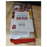 Silicone Baking Mat with Recipes, Extra Thick Silicone Mats for Baking, Non Stick Pastry Mat for Rolling Dough, Silicone Macaron Baking Mat for Cookie,Bread,Pizza,Fondant Mat, OvenandDishwasher Safe