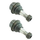 TRQ Front Lower Ball Joint Set Compatible with 2006-2010 Hummer H3 2009-2010 H3T