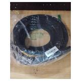 16 Feet Weather Stripping Door Seal, 1\ Wide X 34\in Thick Door Seal Strip High Density Foam Tape Adhesive Strip for Door Soundproofing,Window Insulation (1\in x 34\in x 16FT,Black)in