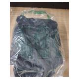 decorUhome Chenille Black Spring Euro Sham Throw Pillow Covers 22x22 Inch Set of 2, Decorative Soft Couch Pillow Covers Solid Dyed Accent Farmhouse Neutral Square Pillow Cases for Sofa