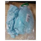 Textila Terry Wash Cloths  Pack of 10, Aqua Blue, 12x12 Inches  Soft, Absorbent and Multipurpose Cotton Washcloths for Face, Hand, Bath, Kitchen, Spa, Gym and Hotel Use