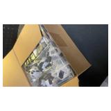 Syhood 24 Pcs Cowhide Printed Christmas Ball Ornaments 2.4 Inch Plastic Western Cow Ornaments Country Western Party Decorations Rustic Holiday Xmas Baubles for Tree Home Gift