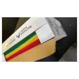 Blue Summit Expandable Legal File Folders for Bulky Documents, Legal Size, 5\ Expansion, Assorted Colors, 10 File Pocketsin