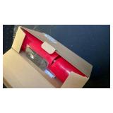 NURADA Outdoor Flameless Candles with Remote Timer - Waterproof Realistic Flickering LED Pillar Electric Battery Operated Fake Candle for Home Wedding Christmas Decor - 3 Pack Red(D3H468)