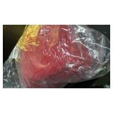 Kigeli 48 Pcs Winter Scarves Bulk Cashmere Feel Warm Scarf with Tassel Edge Soft Scarf for Men Women Unisex Donation Unisex (Red)