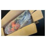 HEY! PLAY! Toy Chainsaw - Fake Outdoor Power Tool for Pretend Play - Battery-Powered with Pull Cord, Rotating Chain, and Realistic Sounds (Orange)