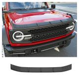powoq Hood Deflector Compatible with 2021-2025 Ford Bronco Hood Protector Shield TPE Deflector Replacement for 2021-2025 Ford Bronco Accessories