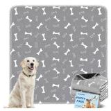 Baodan Washable Pee Pads for Dogs Large 54\ x 54\in 2-Pack Reusable Puppy Pads Pet Training Pads, Fast Absorb Dog Mats, Waterproof Whelping Pad, Non-Slip Protects Against Urine Leakagein
