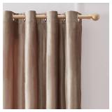 BULBUL Elegant Taupe Velvet Curtains:90 inches Length Luxury Living Room Curtain-Blackout Modern Thermal Insulated Soundproof Privacy Room Darkening Floor to Ceiling Drapes for Bedroom Set of 2