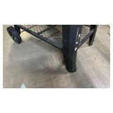 Outdoor Gourmet Sierra II Off-Set Smoker *some bent legs, missing front rack and latch for side compartment*