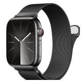 Stainless Steel Milanese Loop Compatible with Apple Watch Bands 38mm 40mm 41mm 42mm men and women, Magnetic Clasp Replacement for iWatch Ultra Series 11 10 9 8 7 SE 6 5 4 3 2 1