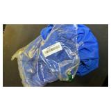 Ofenbuy Womenfts Mesh Long Sleeve Dress Square Neck Ruched Mini Bodycon Dress Stretch Party Cocktail Dresses Blue S