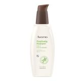 Aveeno Positively Radiant Face Moisturizer with SPF 30 Sunscreen, Hydrating Facial Moisturizer with Soy Extract to Visibly Improve Skin Tone and Texture, Hypoallergenic Formula, Oil-Free, 2.3 FL OZ