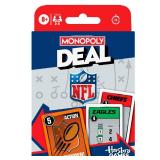 Monopoly Deal NFL Edition Game | Officially Licensed NFL Card Game for Families and Kids | Ages 8+ | 2-5 Players | 15 Mins. | Football Games