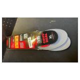 CRUVHEAL Work Orthotic Insoles - Anti Fatigue Medium Arch Support Shoe Insert Men Women - Plantar Fasciitis Flat Feet - Relieve Foot Pain - Work Boot Insoles Standing All Day (XL, Blue)