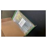 FEED GARDEN 6 Inch 50 Pack Hot-dip Galvanized Landscape Staples Plant Cover Spikes 11 Gauge Tent Stakes Garden Stakes Landscaping Fabric SOD Pins Yard Pins for Decoration Weed Barrier Fabric