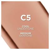 LftOreal Paris True Match Super-Blendable Foundation, Medium Coverage Liquid Foundation Makeup, C5, Medium, 1 Fl Oz