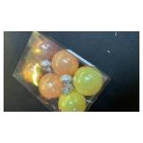 Thanksgiving Decorations Ball Ornaments, 6 Pcs 2.36 Inch Shatterproof Glitter Turkey Thanksgiving Ball Ornaments Hanging Baubles for Tree Fall Harvest Friendsgiving Farmhouse Home Holiday Party Decor