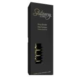 Stationery.Life Ring Binder Mechanism Replacement Kit for Personal Organizers Planners 6 Rings (Gold, A5)