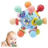 Baby Montessori Sensory Toys for 0-6 6-12 Months, Baby Teether Teething Toys for Babies 0 3 6 9 12 18 Months, Newborn Infant Learning Developmental Toys Gifts for 1 2 Year Old Boys Girls