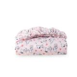 Berkshire Blanket Peanuts® Fitted Sheet Full Size(Only), Cute Character Snoopy Microfiber Sheet with Deep Pocket, Soft and Breathable, Mini Peanuts Poses and Hearts Blush