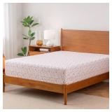 Berkshire Blanket Peanuts® Fitted Sheet Full Size(Only), Cute Character Snoopy Microfiber Sheet with Deep Pocket, Soft and Breathable, Mini Peanuts Poses and Hearts Blush